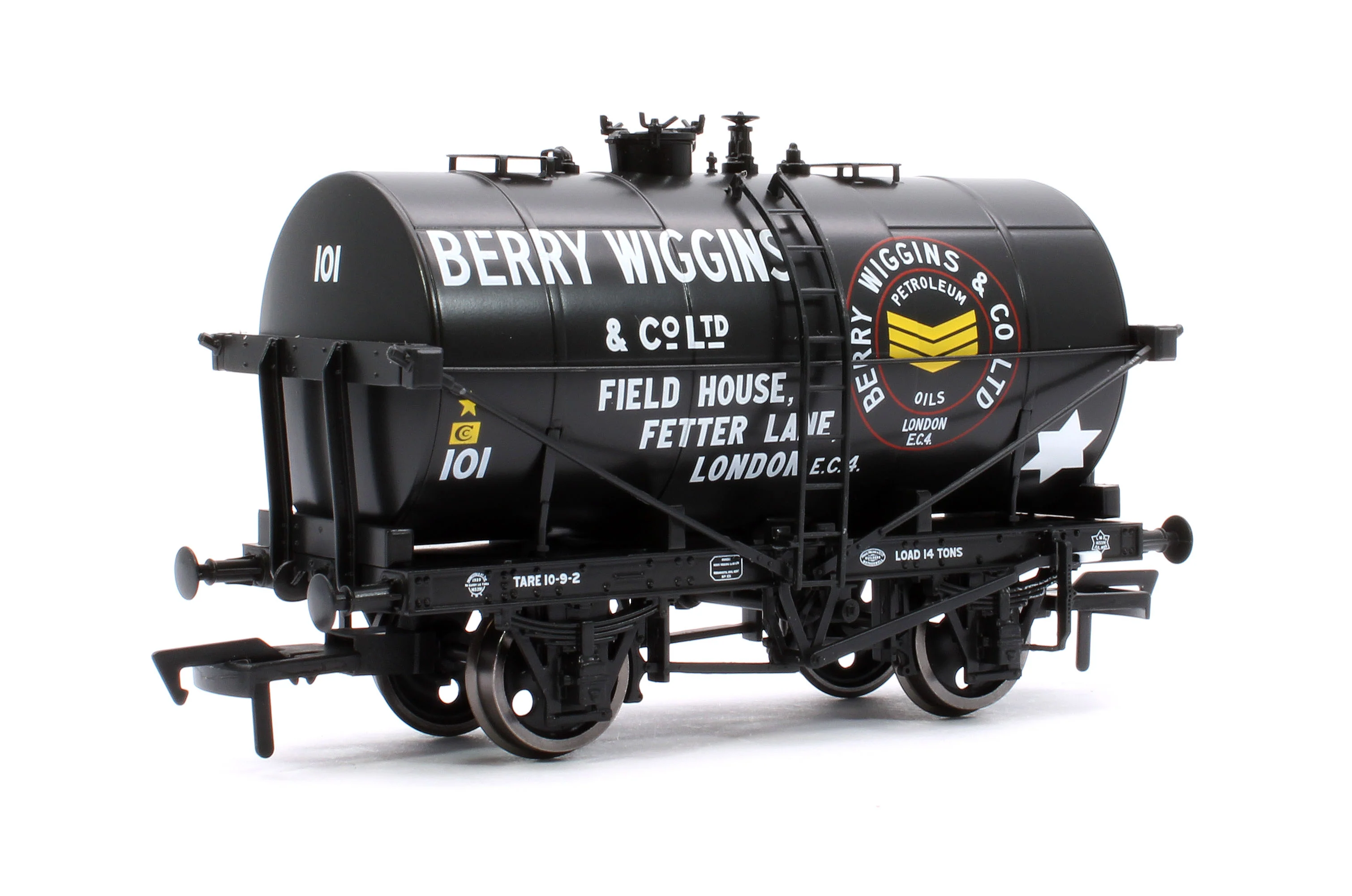 4F-059-005 14T Tank Wagon Class B Berry Wiggins Black 101