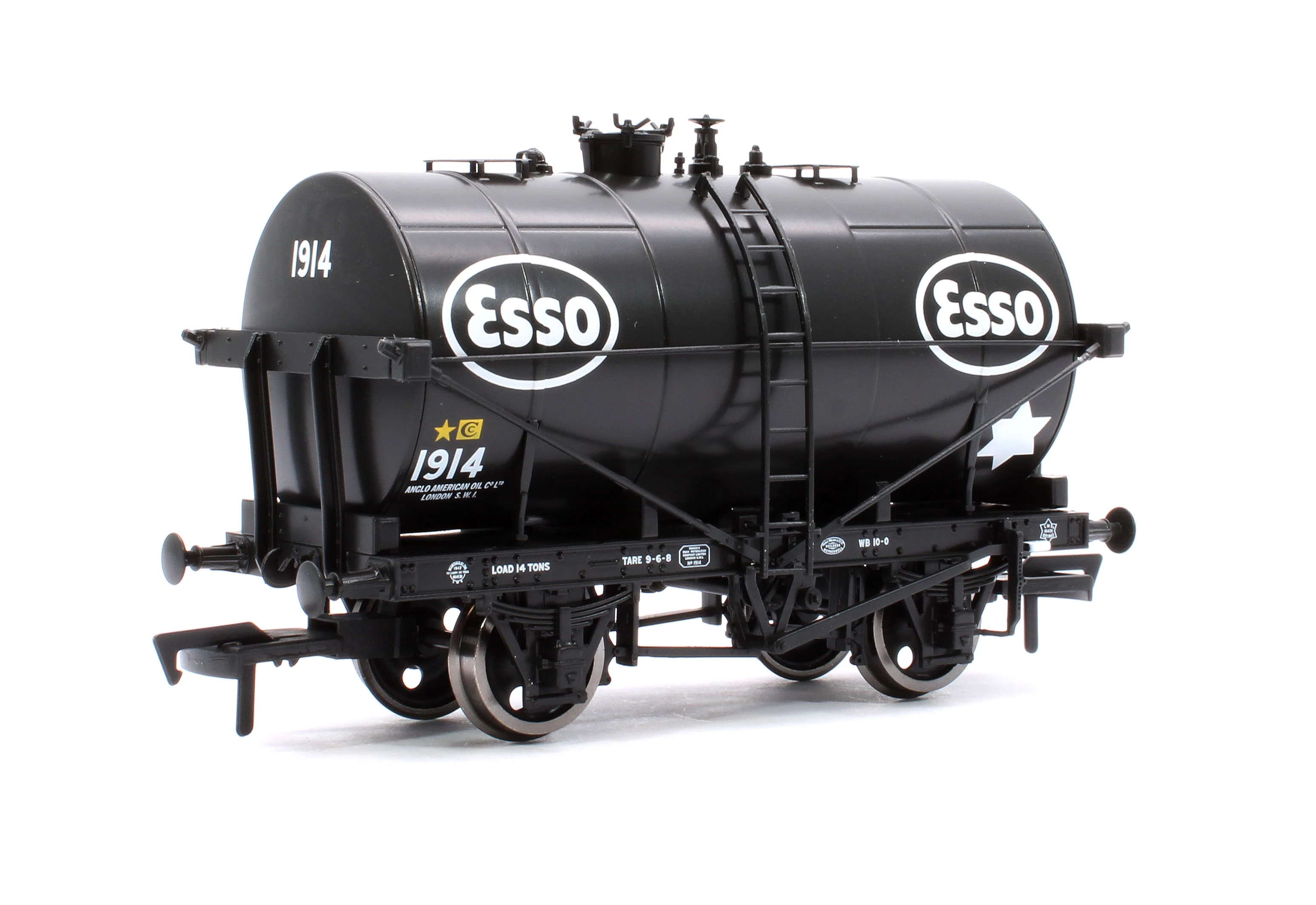 4F-059-004 14T Tank Wagon Class B Shell Esso Black 1914