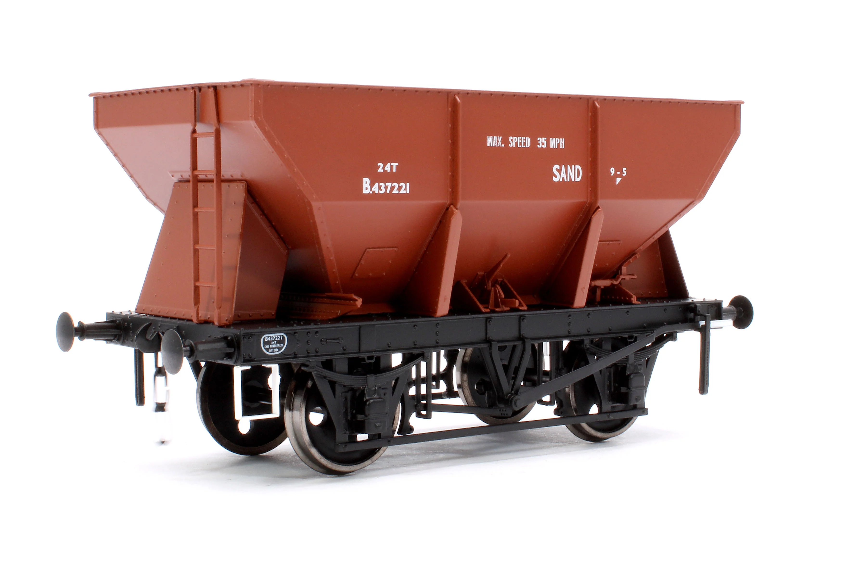 7F-033-004 24T Steel Ore Hopper Bauxite B437221 Sand Max Speed 35