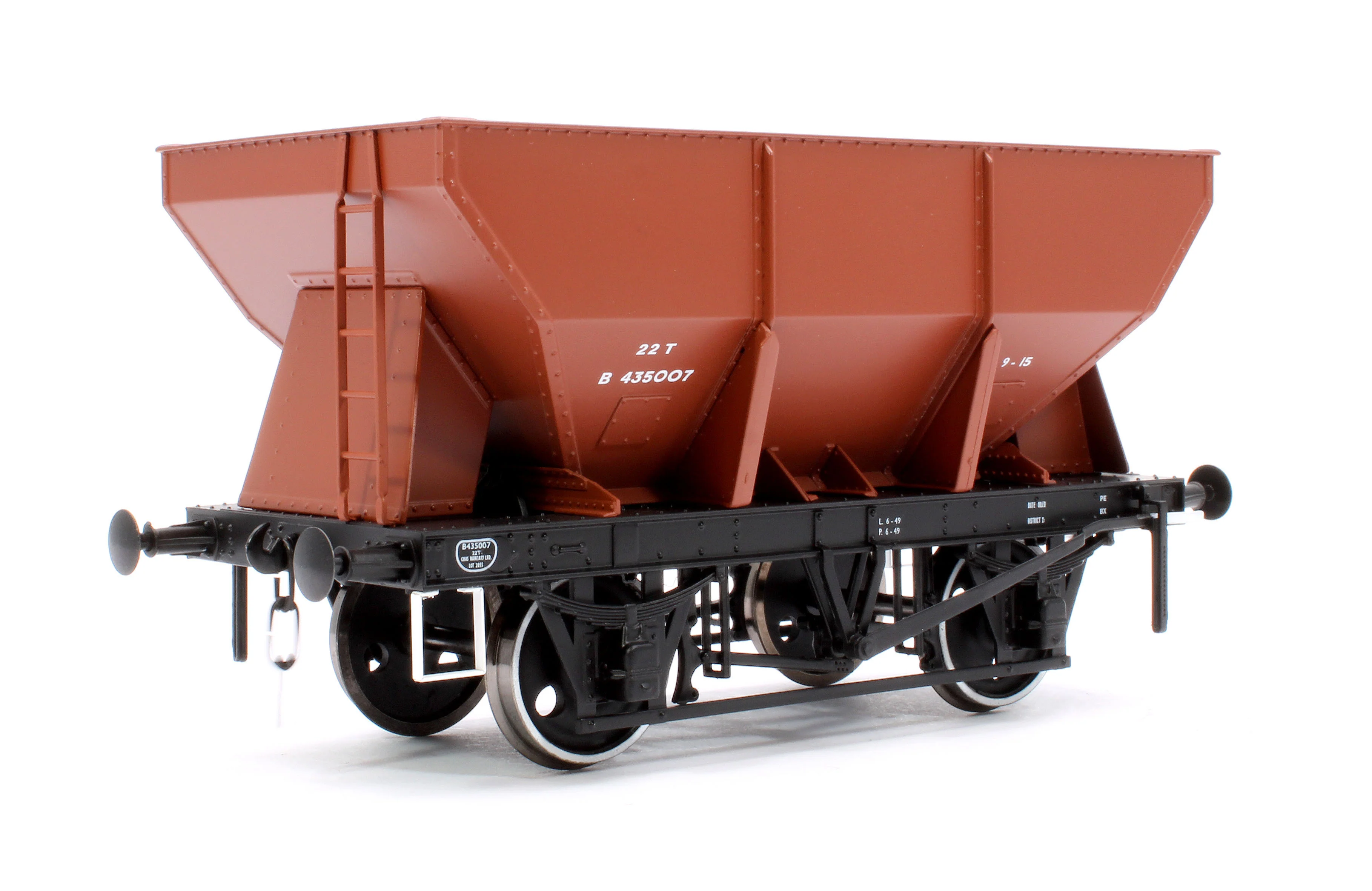 7F-033-001 24T Steel Ore Hopper BR Bauxite B435007 - Image 3