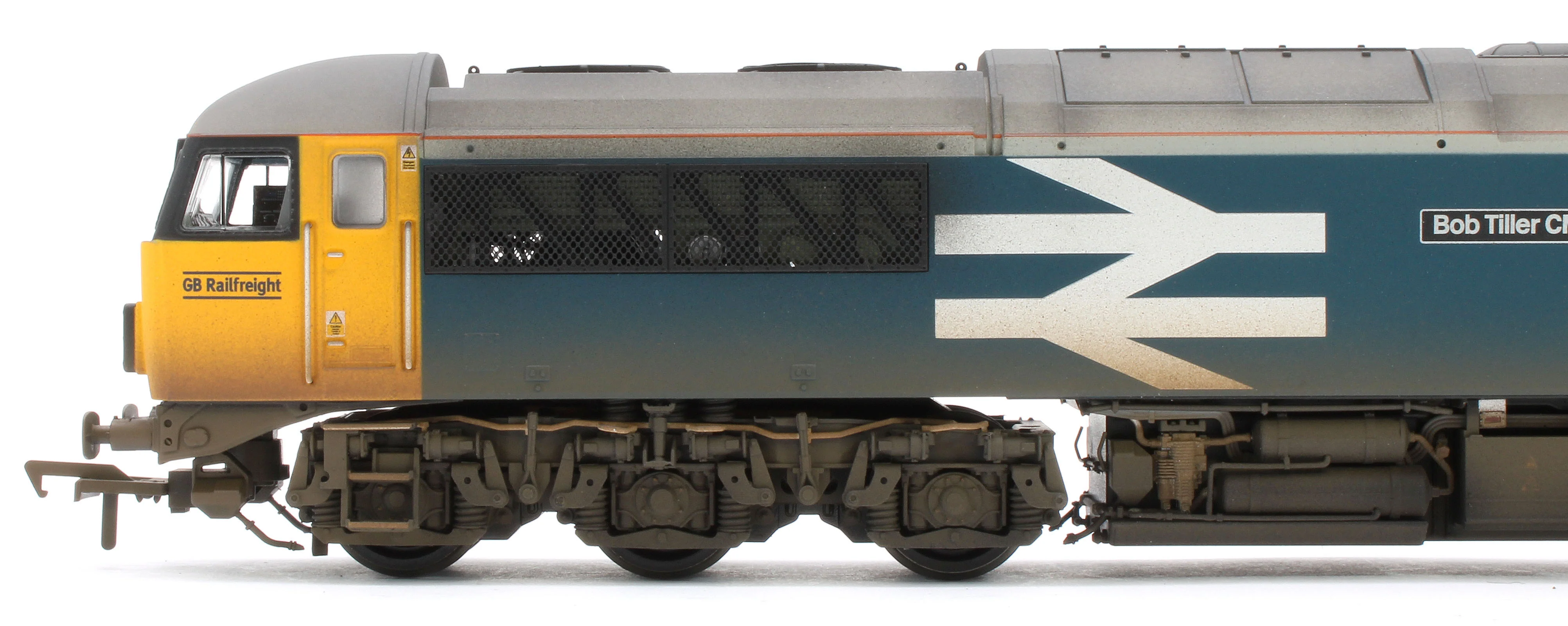 35-777SFW Bespoke Weathered Class 69 69002 'Bob Tiller CM&EE' BR Blue (Large Logo) (GBRf) Diesel Locomotive - DCC Sound - Image 11