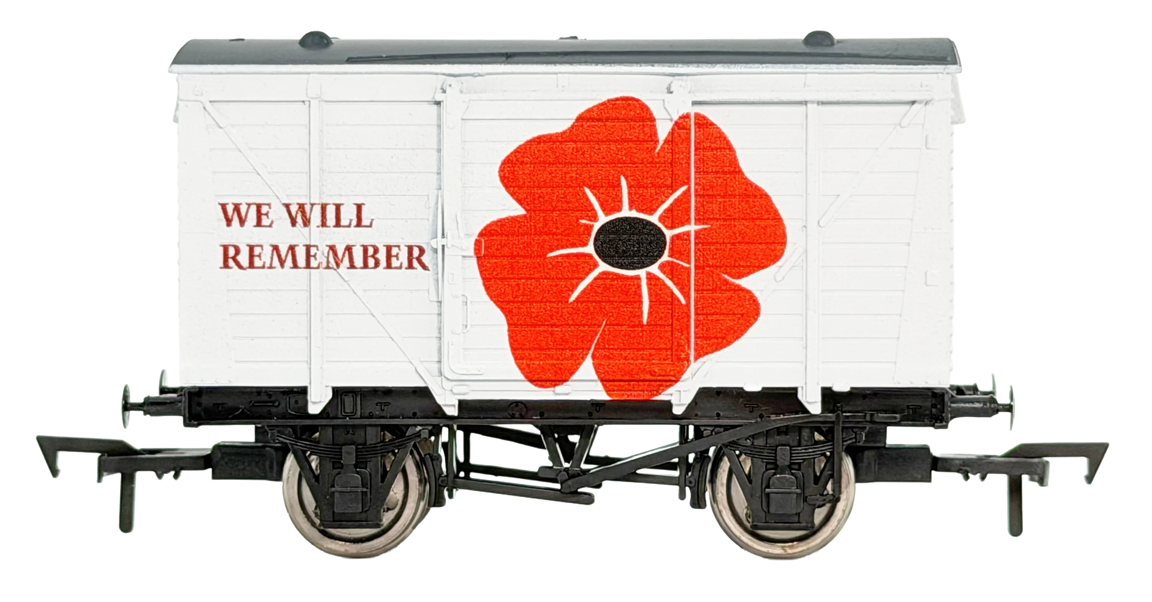 4F-011-202 Ventilated Van We Will Remember Poppy - Weathered