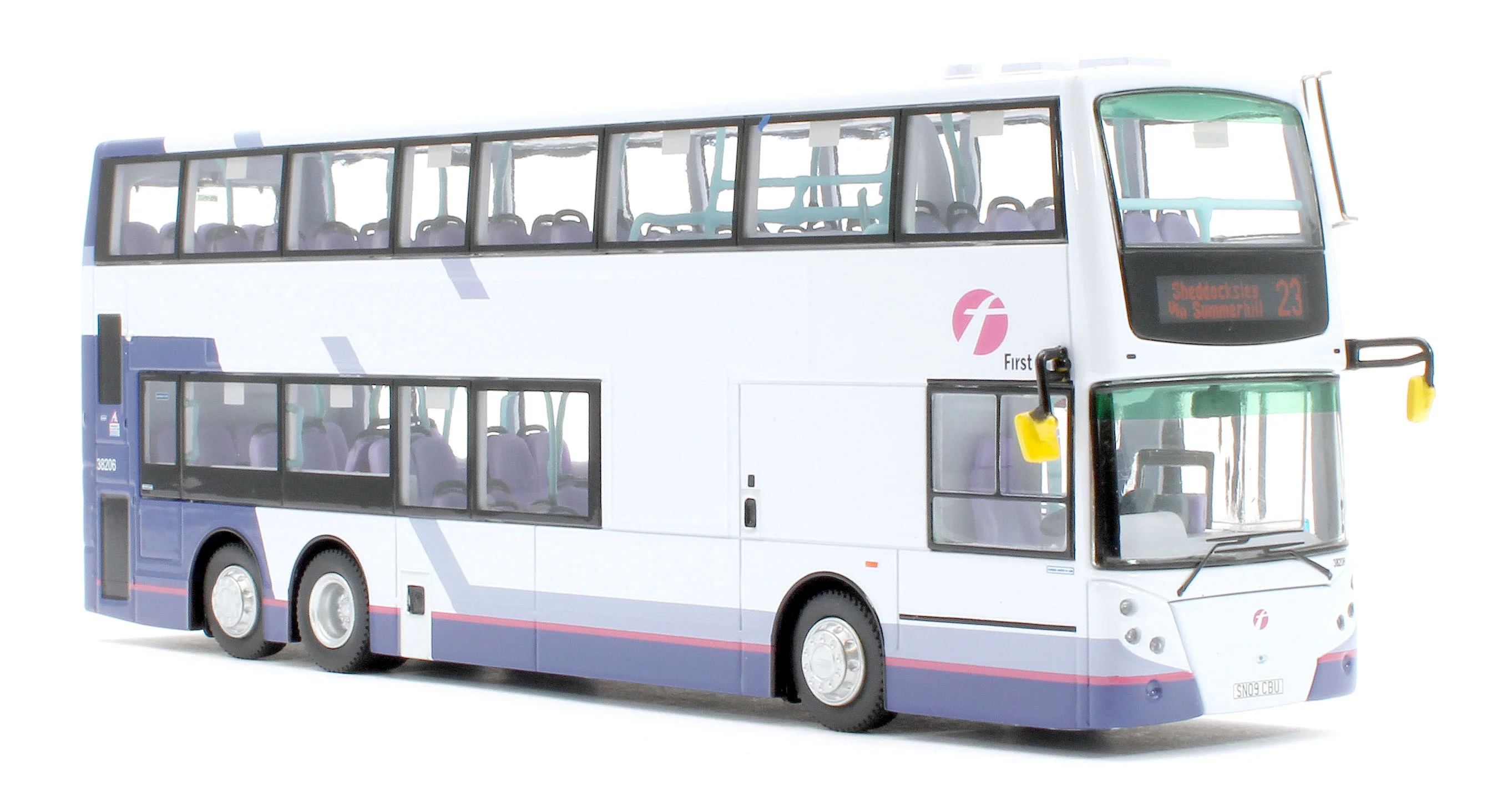 UKD76002 Dennis Trident ENVIRO500 Euro IV 12.1M First Bus Aberdeen Rt.23 - Sheddocksley - Image 6