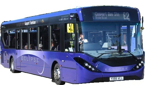 UKD76202 Enviro200 MMC 11.8M - E2 First Hampshire & Dorset 'Eclipse' Ft.67181 YX66 WBW