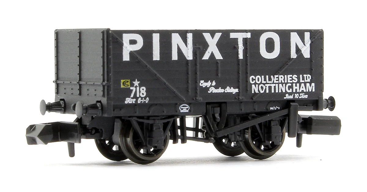 NR7019P 9ft 7 plank open wagon, Pinxton No.718 - Image 3