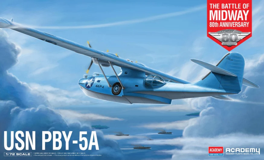 PKAY12573 USN PBY-5A "Battle of Midway" Model Kit