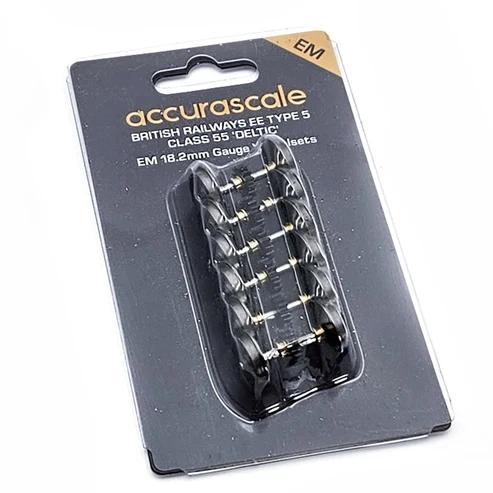 ACC227555-EM Class 55 - EM / 18.2mm Gauge Drop-In Wheel Sets