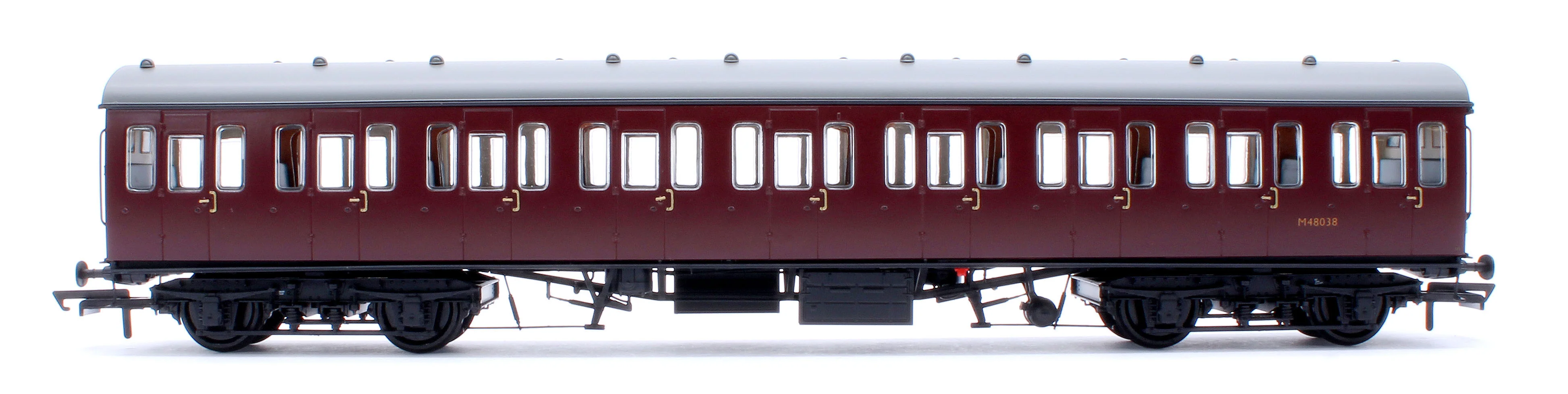 ACC2377 BR Mk1 57' Non-Gangway Coach - SO - Plain Maroon M48038 - Image 2