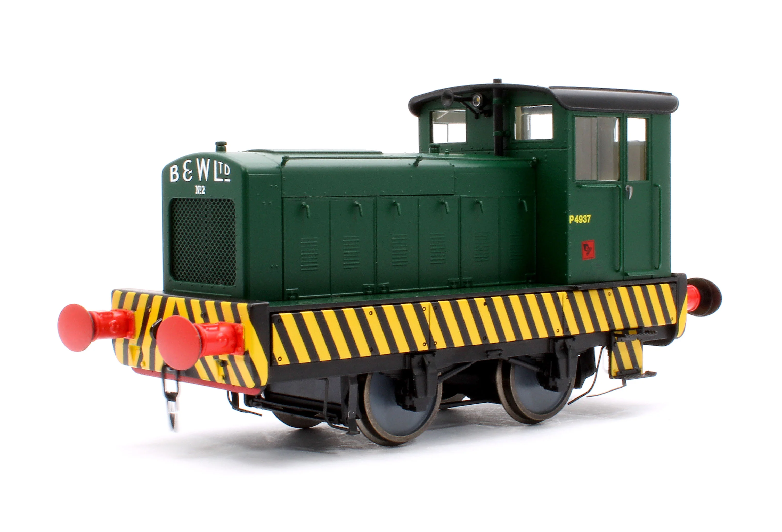 ACC2856 Ruston And Hornsby 88DS 245034/1947 Babcock & Wilcox No. P4937 Industrial Green, with Wasp Stripes Diesel Shunter