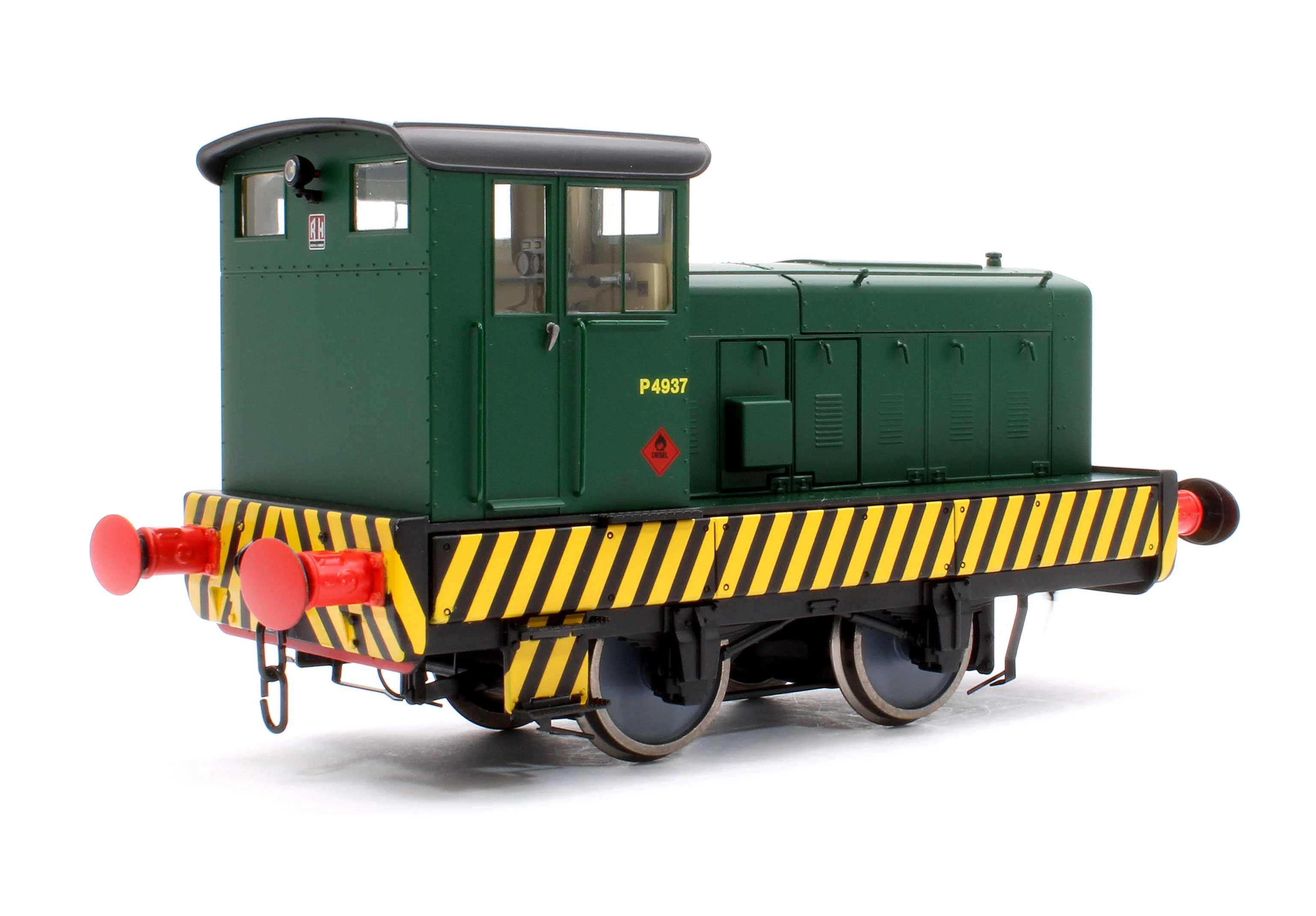 ACC2856 Ruston And Hornsby 88DS 245034/1947 Babcock & Wilcox No. P4937 Industrial Green, with Wasp Stripes Diesel Shunter - Image 3