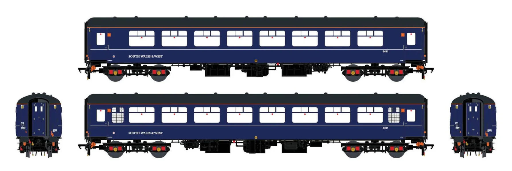 ACC2914 BR Mk.2b TSO 5491 South Wales & West blue