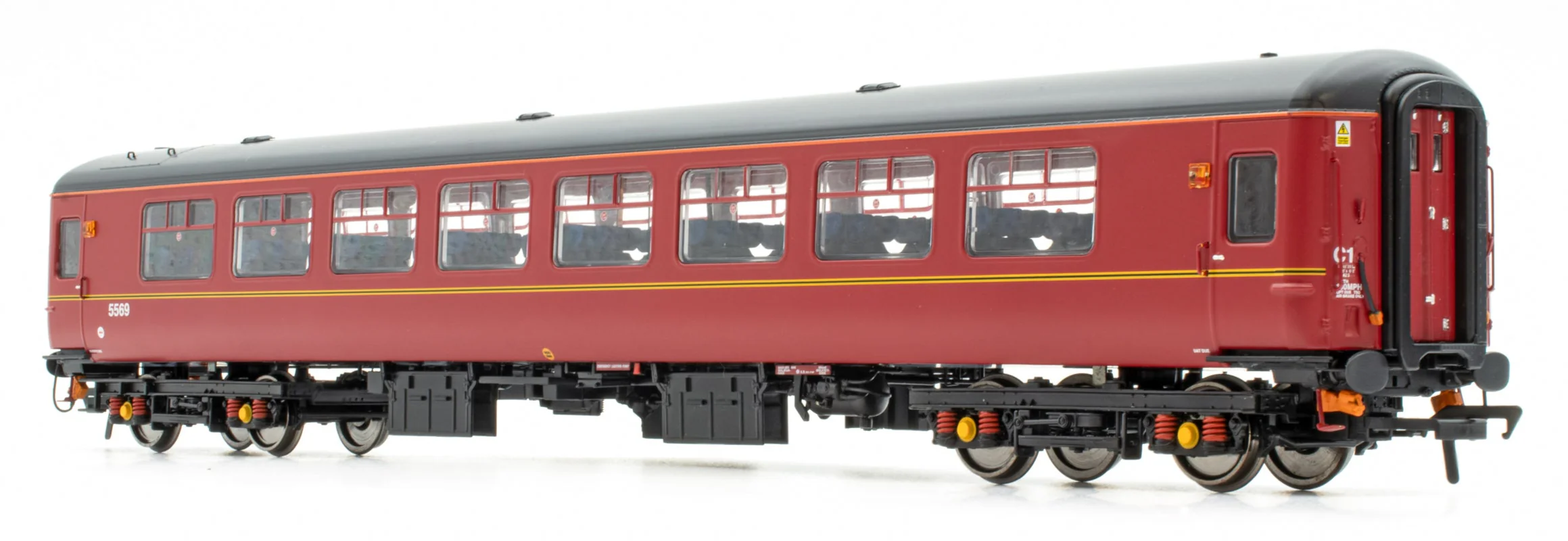 ACC2917 BR Mk.2c (small toilet window) TSO 5569 Maroon (South Wales & West)