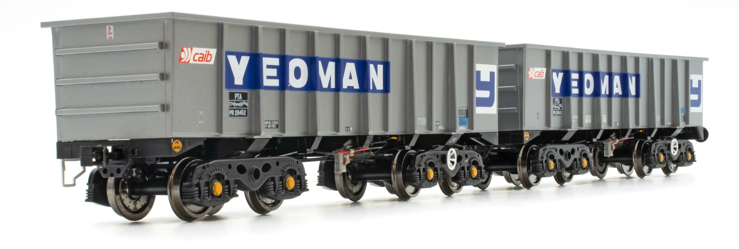 ACC2962 Set of 5 PTA - Foster Yeoman Silver (CAIB) Wagons - Pack 1 - Image 2