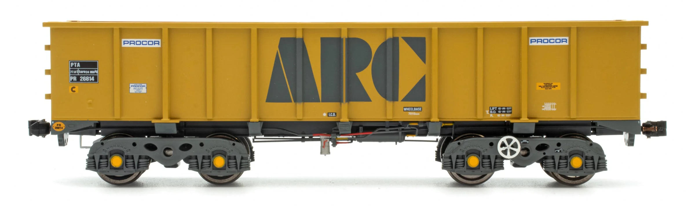 ACC2964 Set of 5 PTA - ARC Early (Procor) Wagons - Pack 1 - Image 4