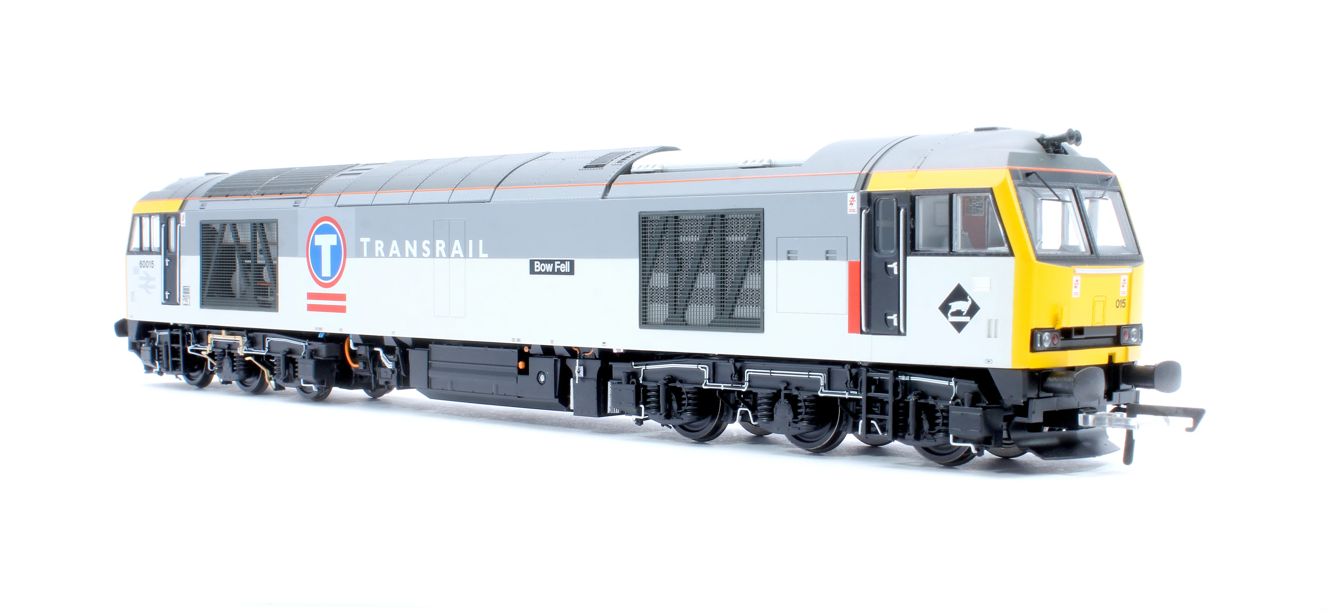 ACC3034-DCC Class 60 60015 'Bow Fell' Transrail Grey Diesel Locomotive - DCC Sound - Image 3