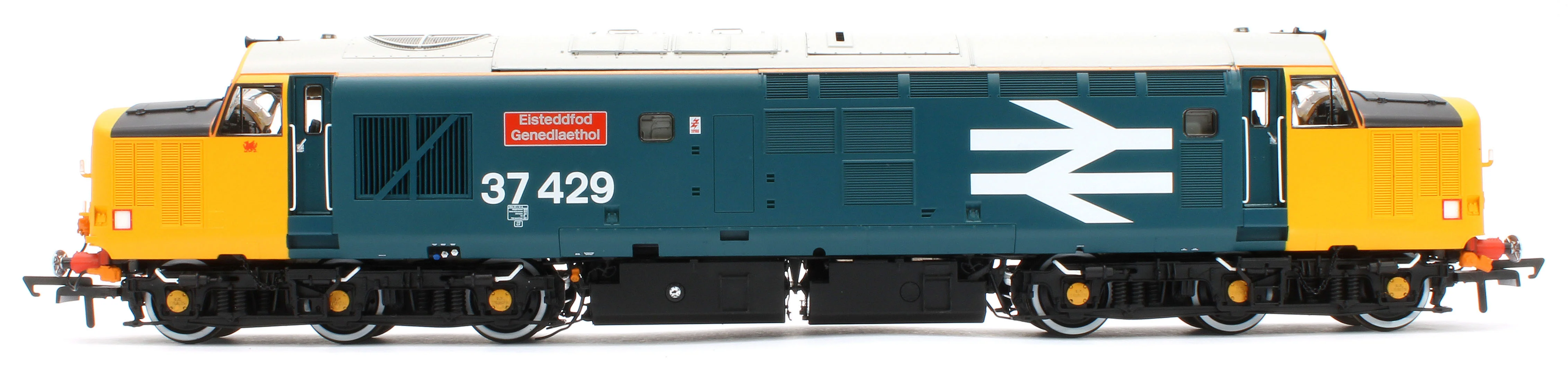 ACC3164-DCC Class 37 Eisteddfod Genedlaethol Large Logo Blue (with Welsh Dragon) 37429 Diesel Locomotive - DCC Sound - Image 2