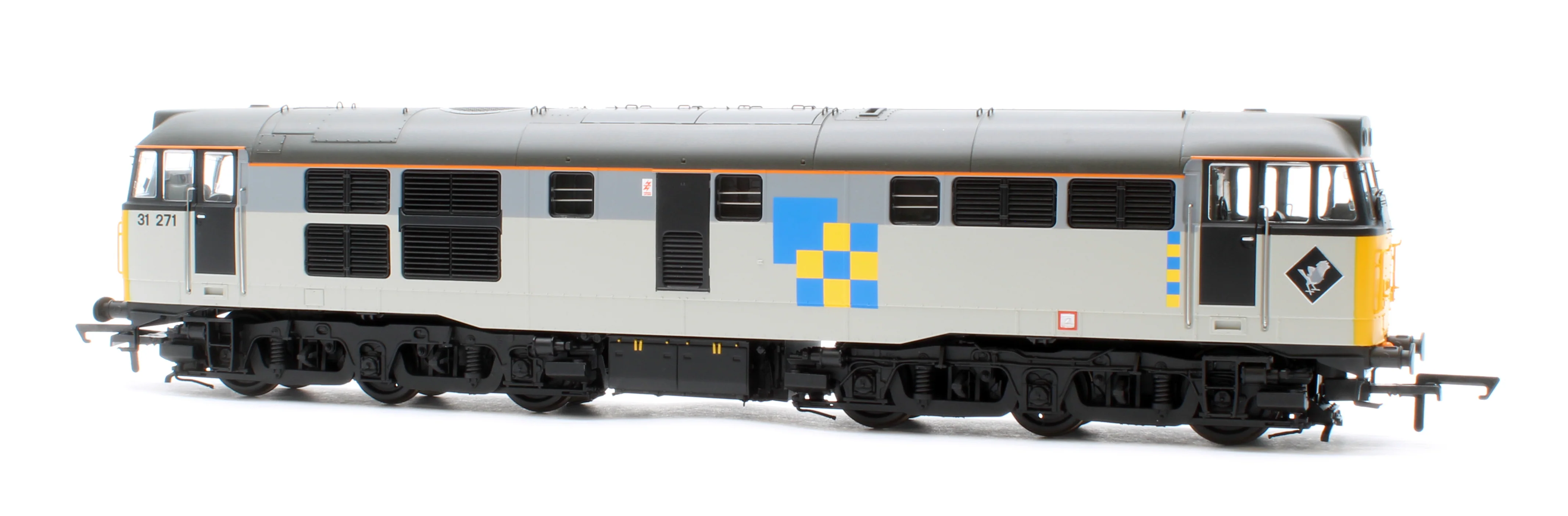 ACC3185-DCC Class 31 31271 Railfreight Construction Sector Triple Grey Diesel Locomotive - DCC Sound - Image 4