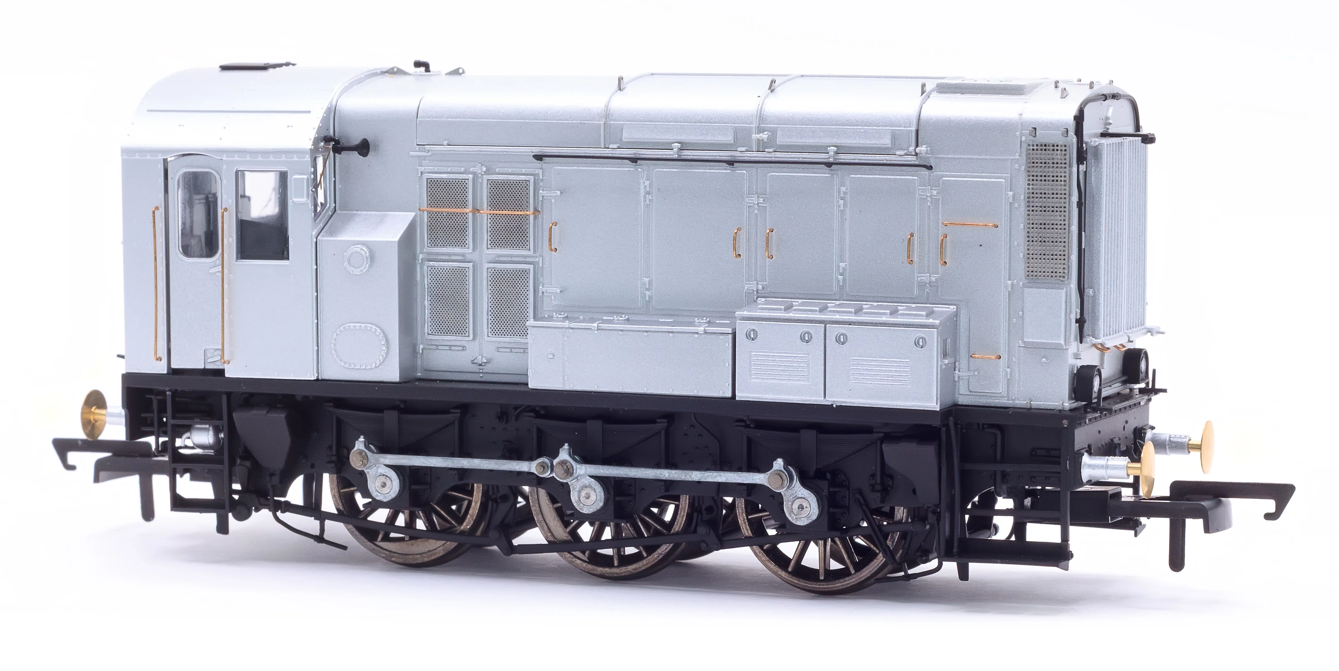 ACC3193 Class 08 BR Blue Wasp Stripes (Red Running Plate) 08912 Diesel Shunter Locomotive - Image 2