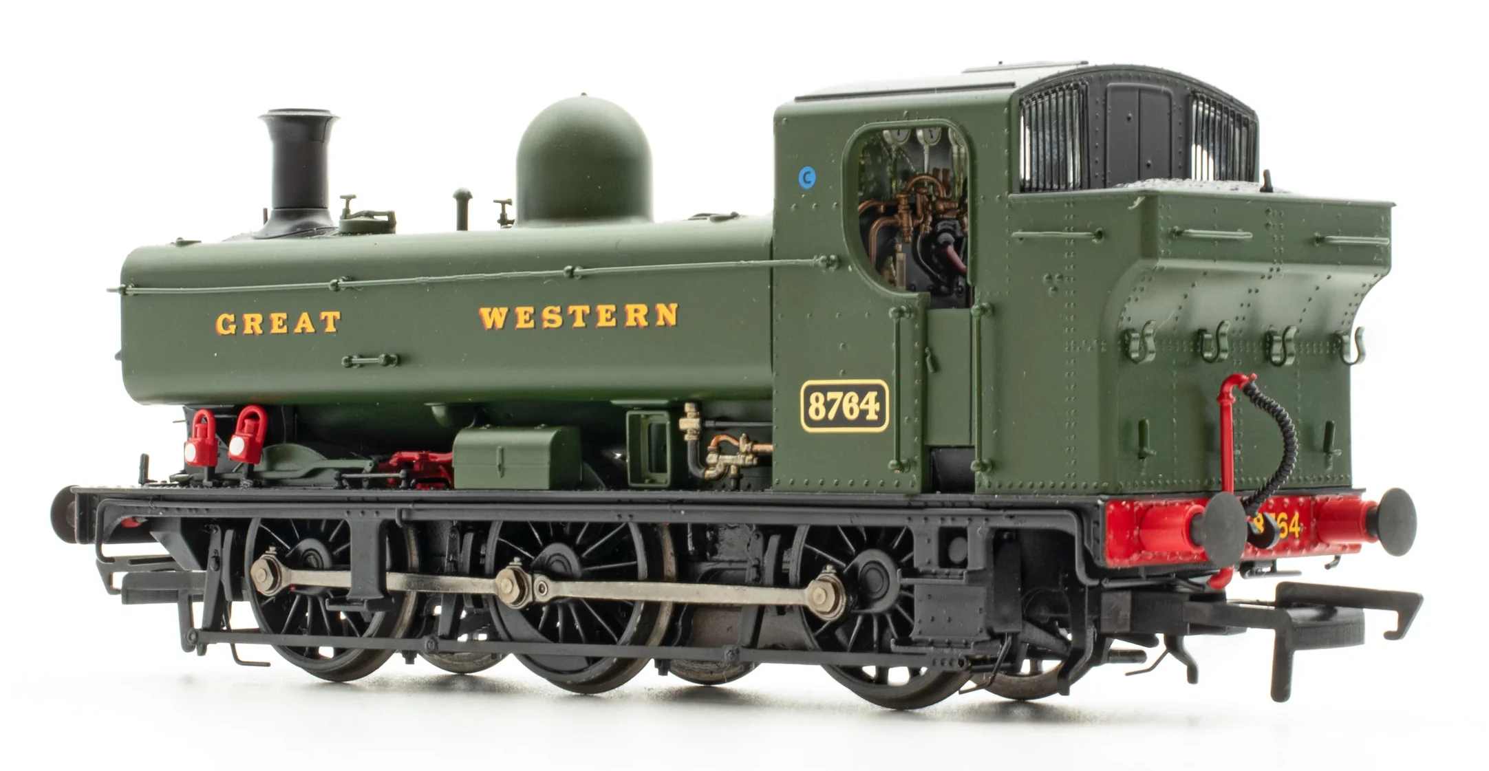 ACC3542 8750 Class Pannier Tank Great Western Green No.8764 Steam Locomotive - Image 2