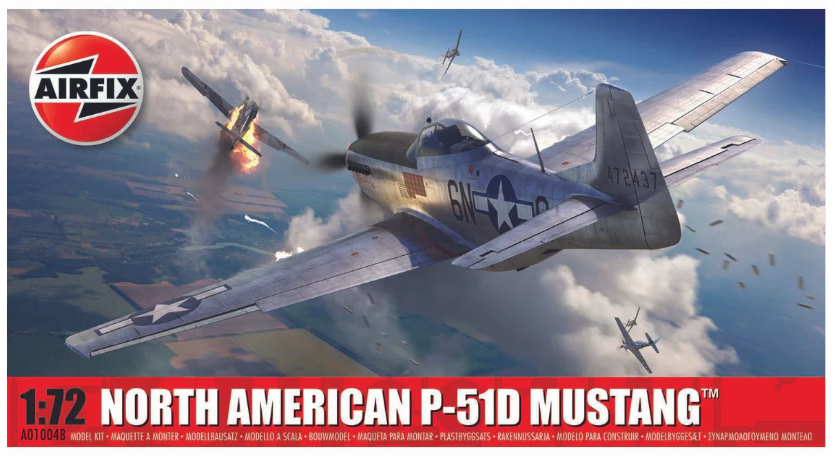A01004B North American P-51D Mustang Model Kit