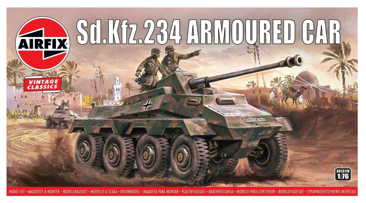 A01311V SDKFz.234 Armoured Car Model Kit