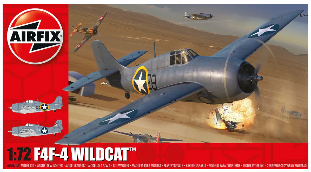 A02070A F4F-4 Wildcat Model Kit