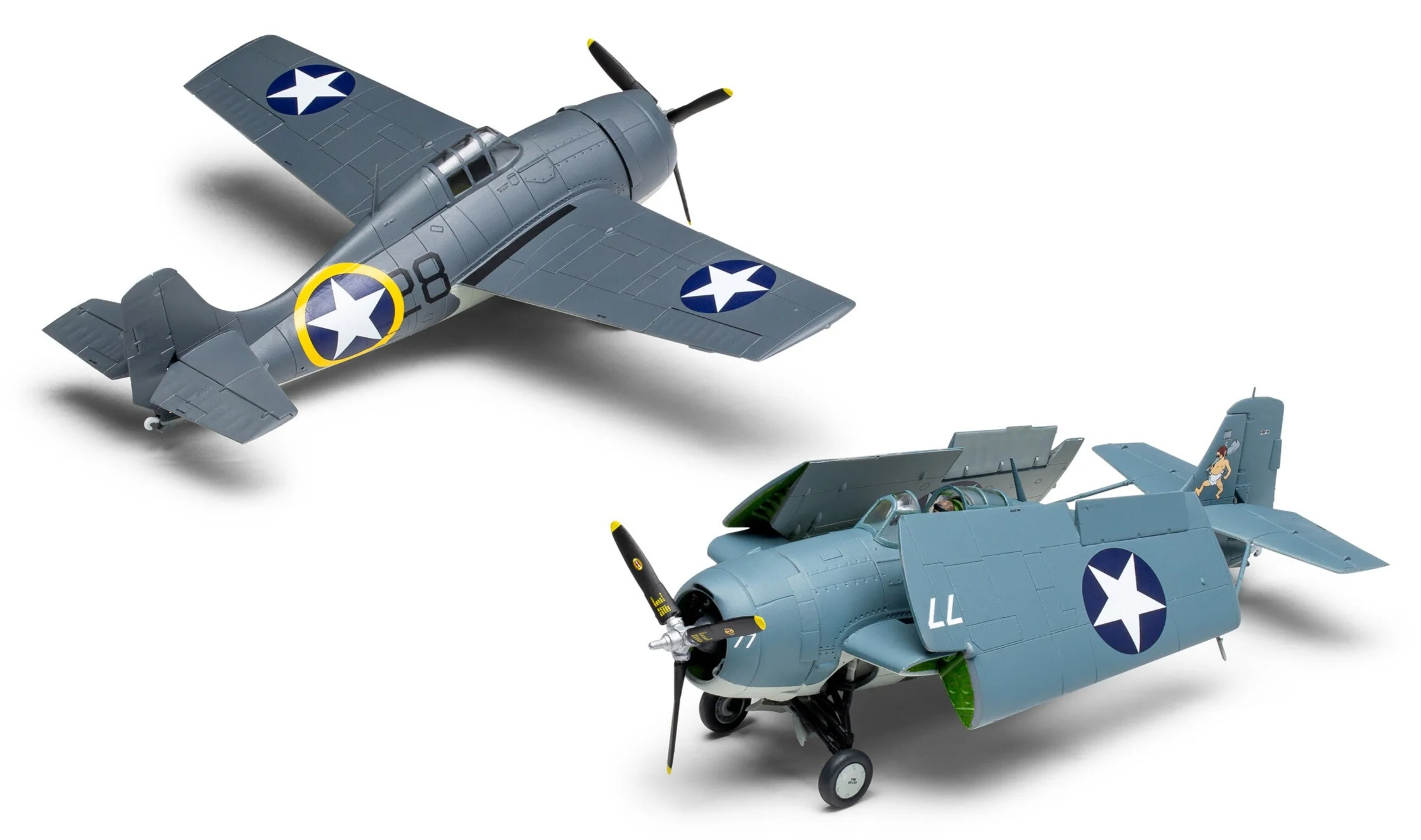 A02070A F4F-4 Wildcat Model Kit - Image 3