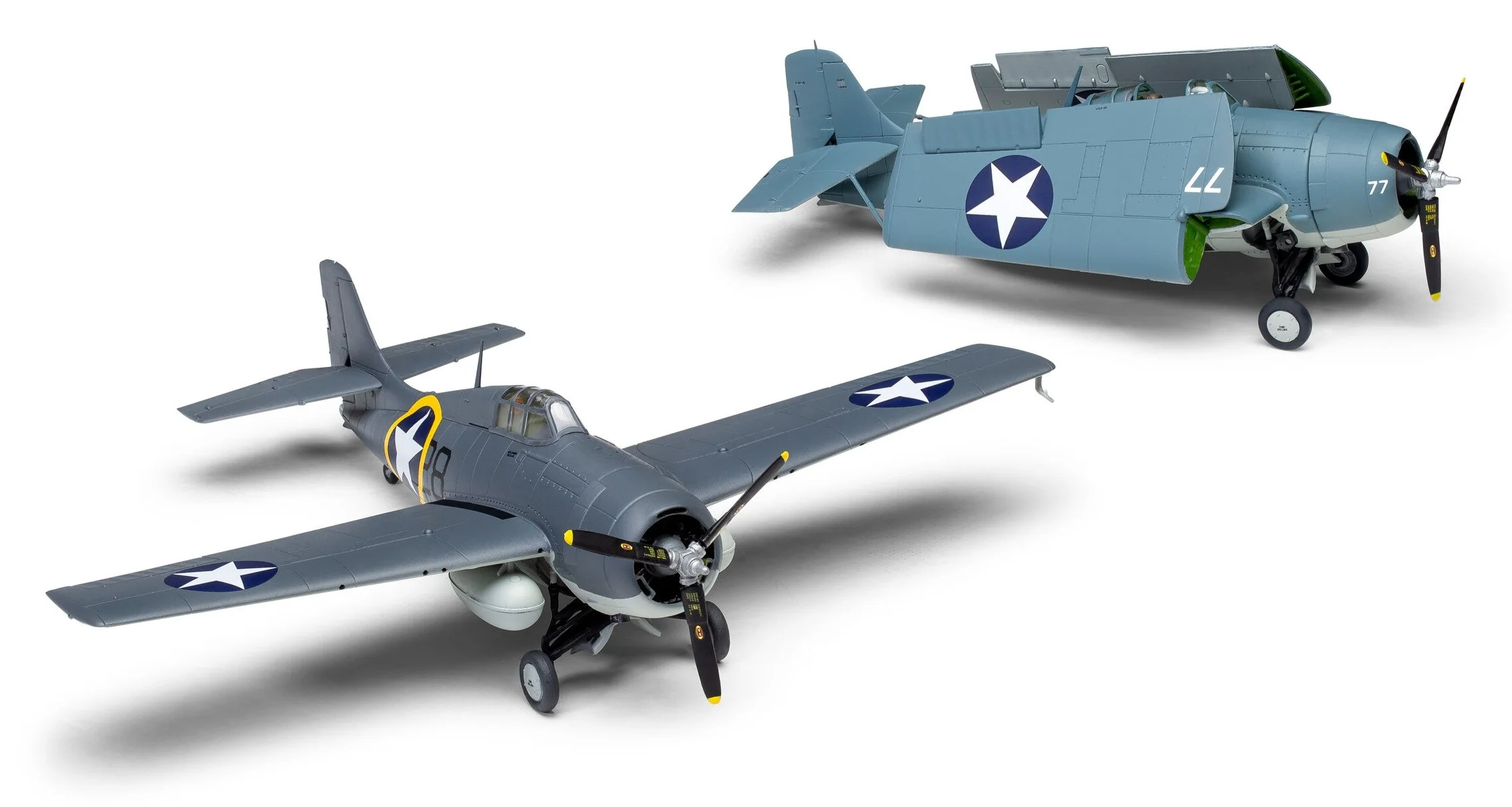 A02070A F4F-4 Wildcat Model Kit - Image 4