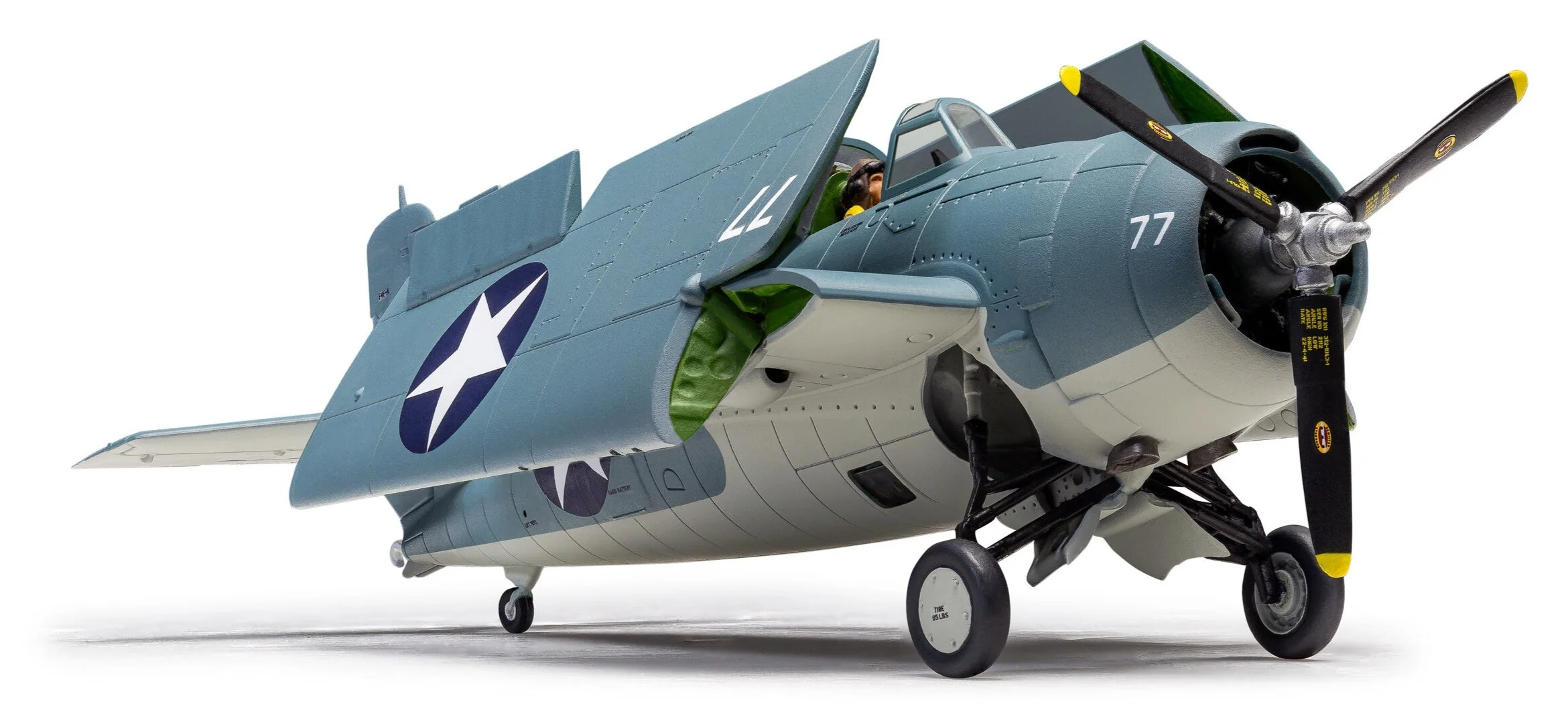 A02070A F4F-4 Wildcat Model Kit - Image 7