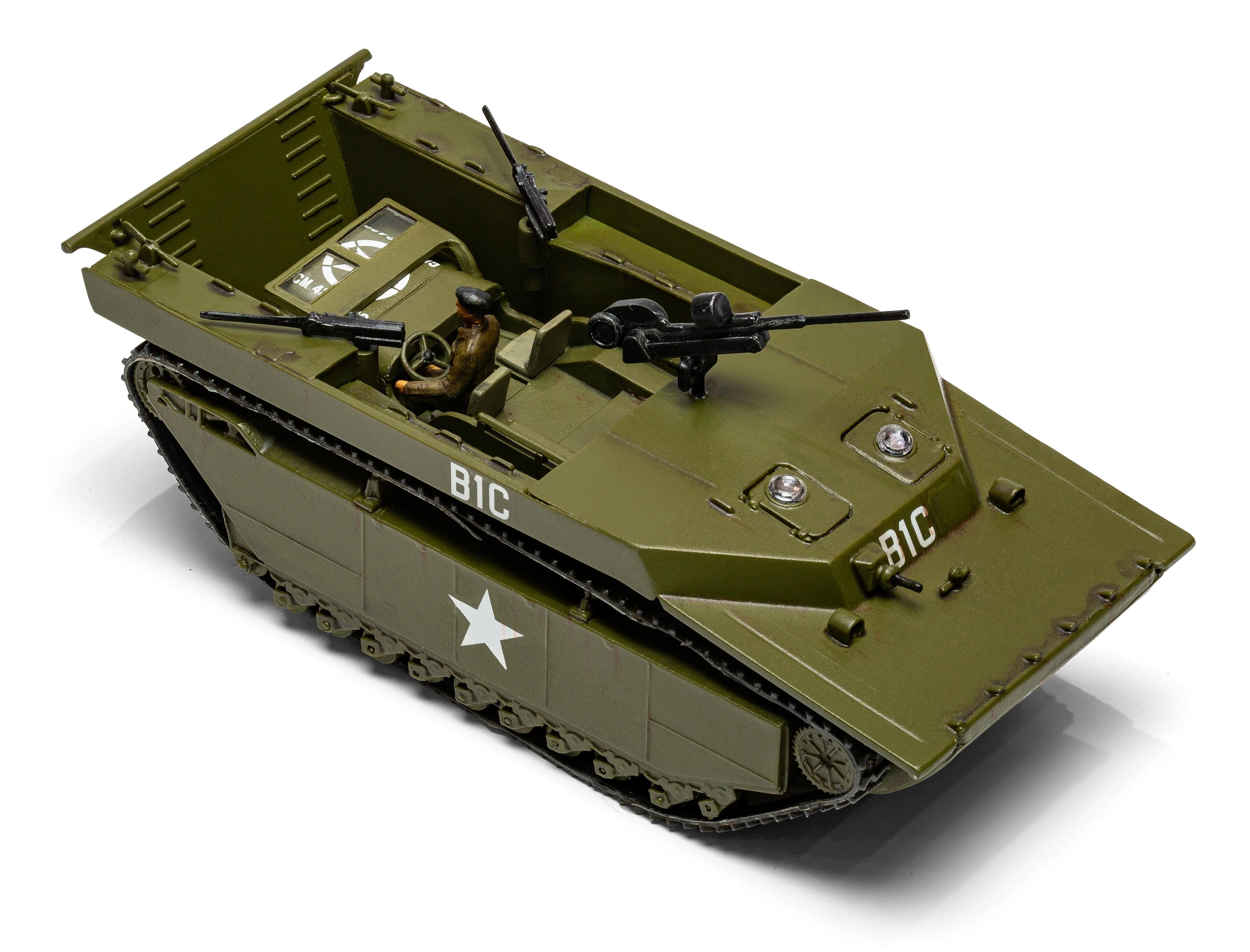 A02302V Buffalo Willys MB Jeep Model Kit - Image 4