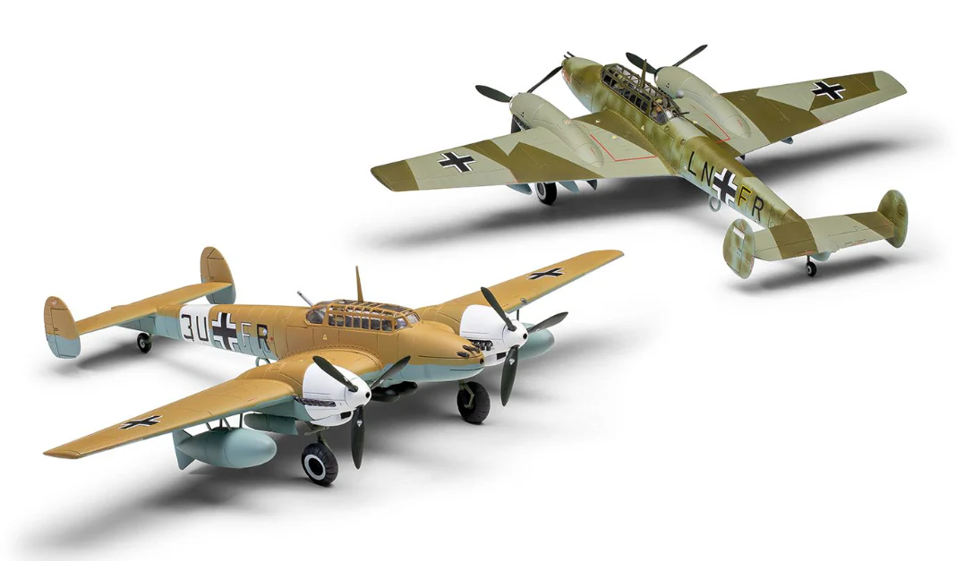 A03081A Messerschmitt Bf110E/E-2 TROP Model Kit - Image 2