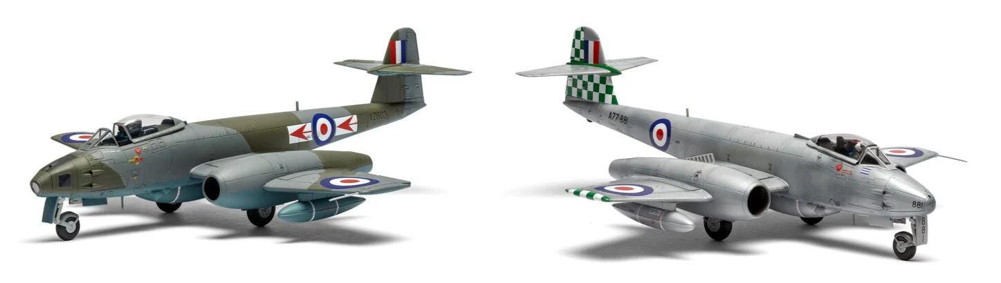 A04067 Gloster Meteor F.8/FR.9 Model Kit - Image 9