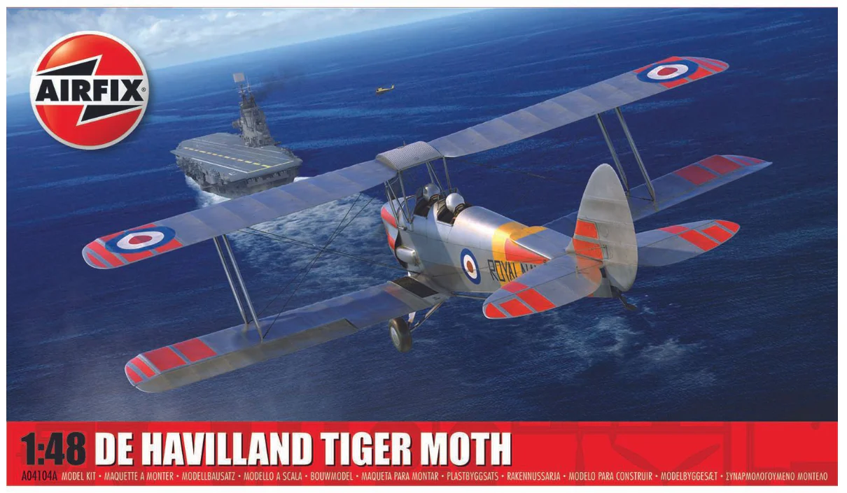 A04104A de Havilland Tiger Moth Model Kit