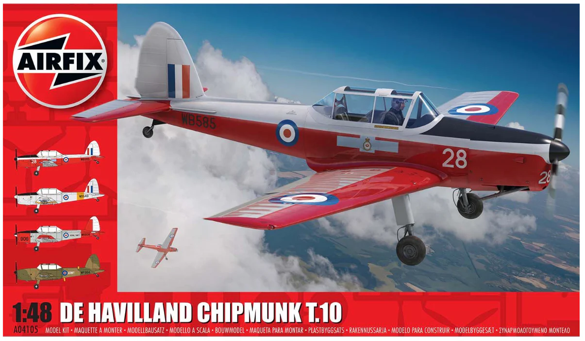 A04105 de Havilland Chipmunk T.10 Model Kit