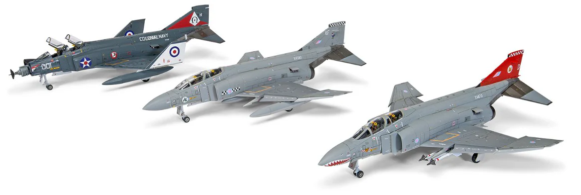 A06019A McDonnell Douglas Phantom FG.1/FGR.2 Model Kit - Image 9