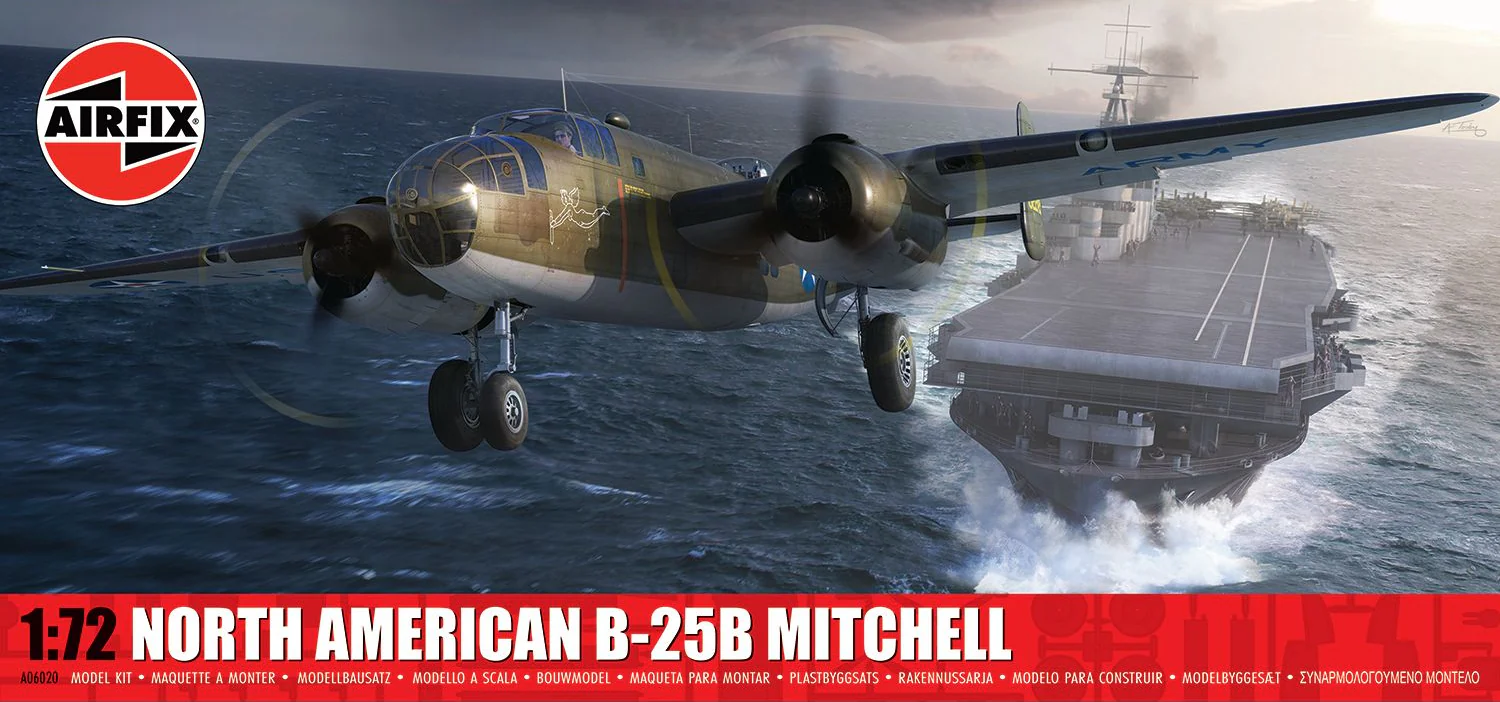 A06020 North American B-25B Mitchell Model Kit