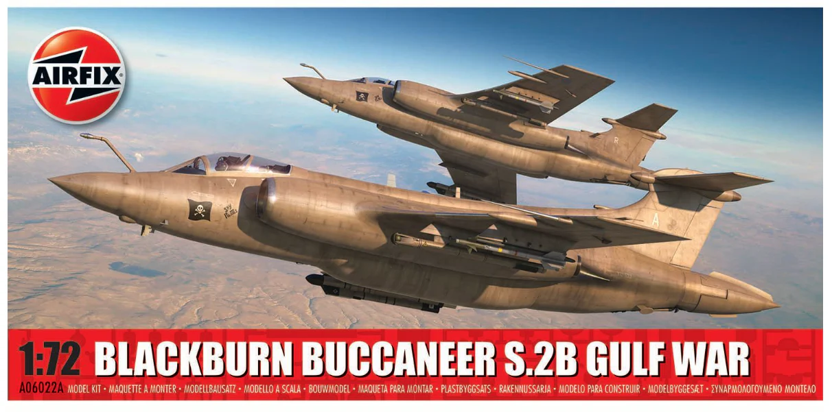 A06022A Blackburn Buccaneer S.2B GULF WAR Model Kit