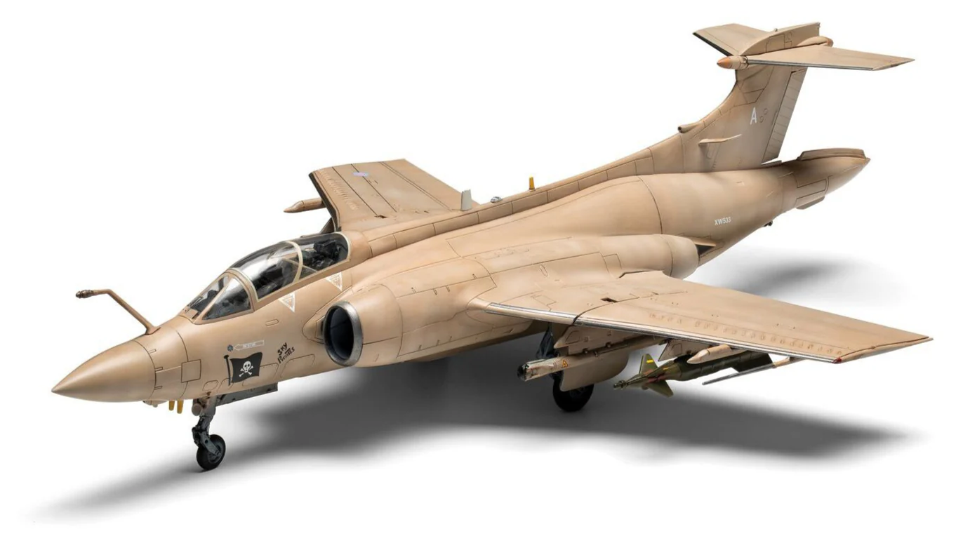 A06022A Blackburn Buccaneer S.2B GULF WAR Model Kit - Image 2
