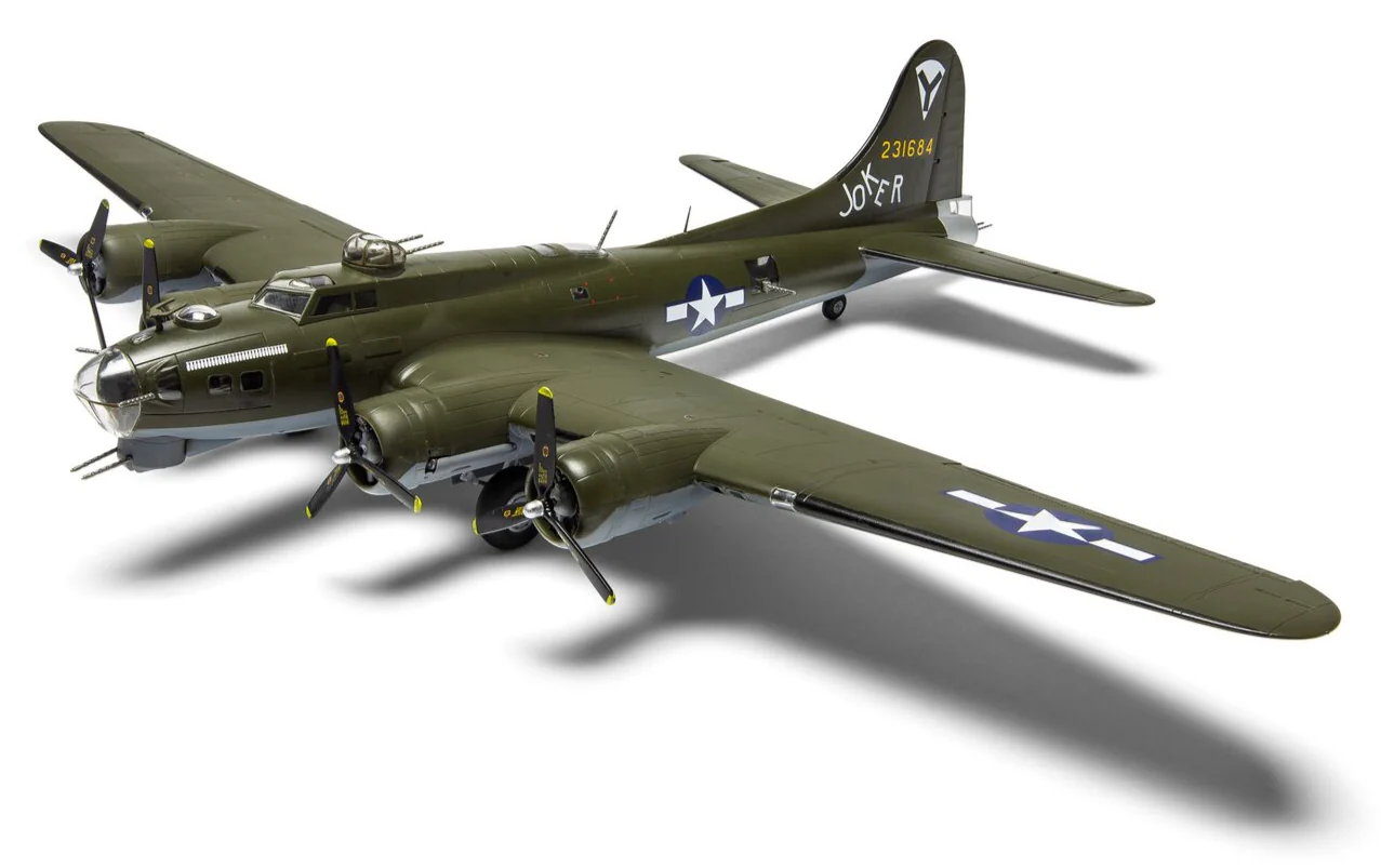 A08018A Boeing B-17G / Fortress Mk.III Model Kit - Image 2