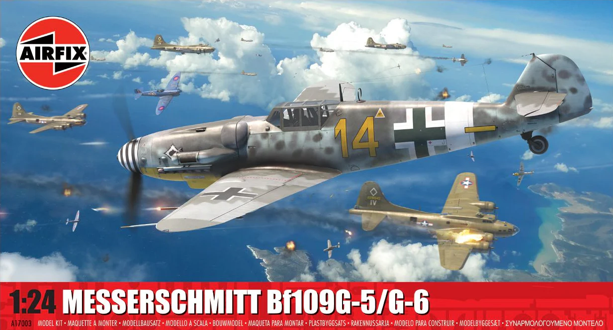 A17003 Messerschmitt Bf109G-5/6 Model Kit