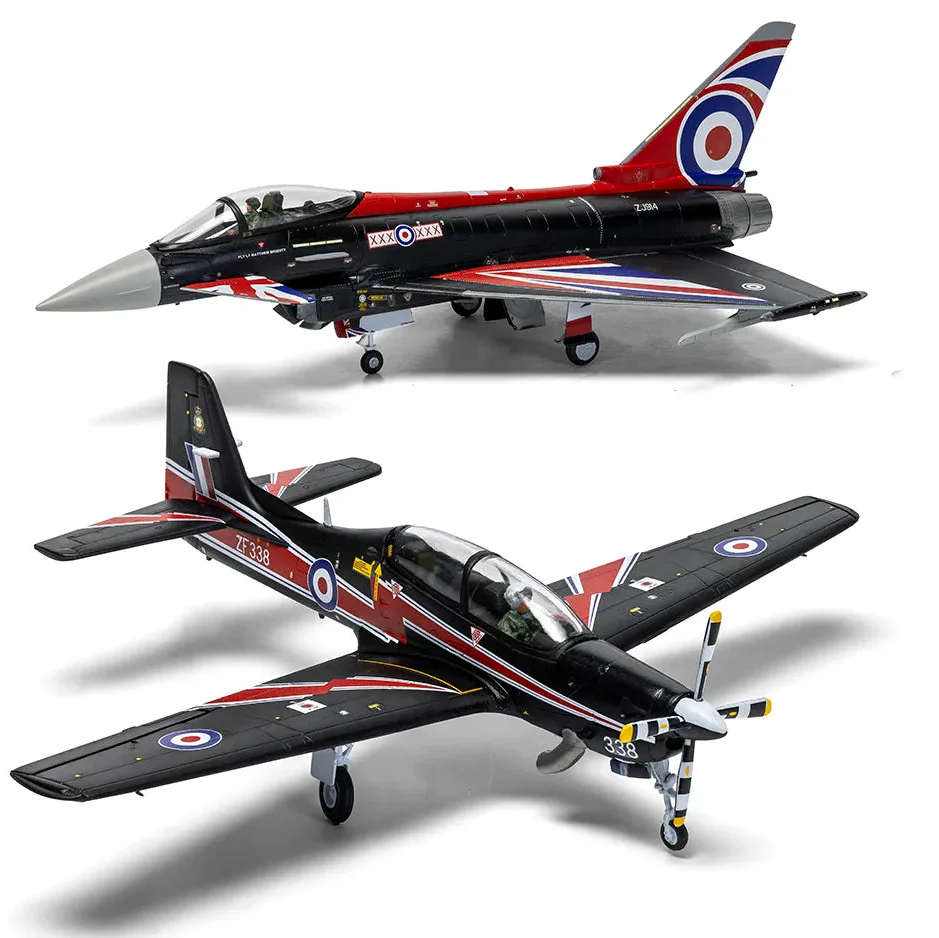 A40003 Eurofighter Typhoon FGR.4 "Blackjack" & Shorts Tucano T.1 - Twin Pack Model Kit - Image 9