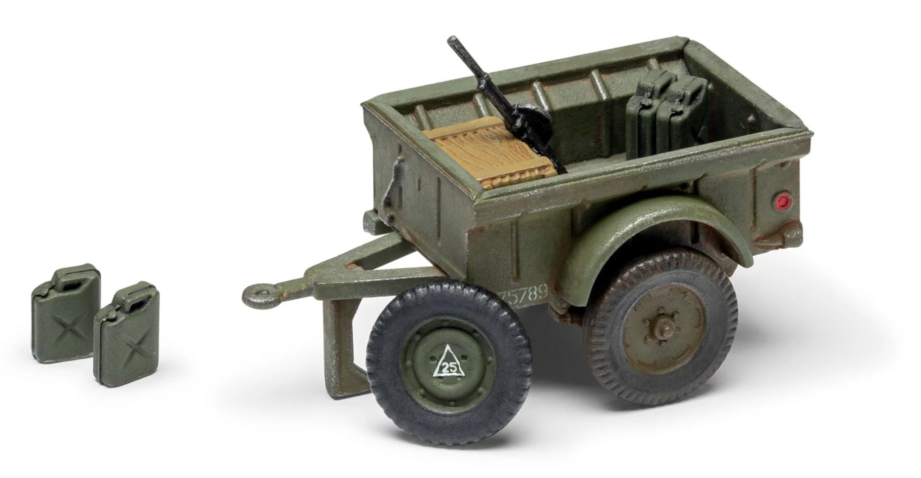 A55117A Hanging Gift Set - Willys MB Jeep Model Kit - Image 4
