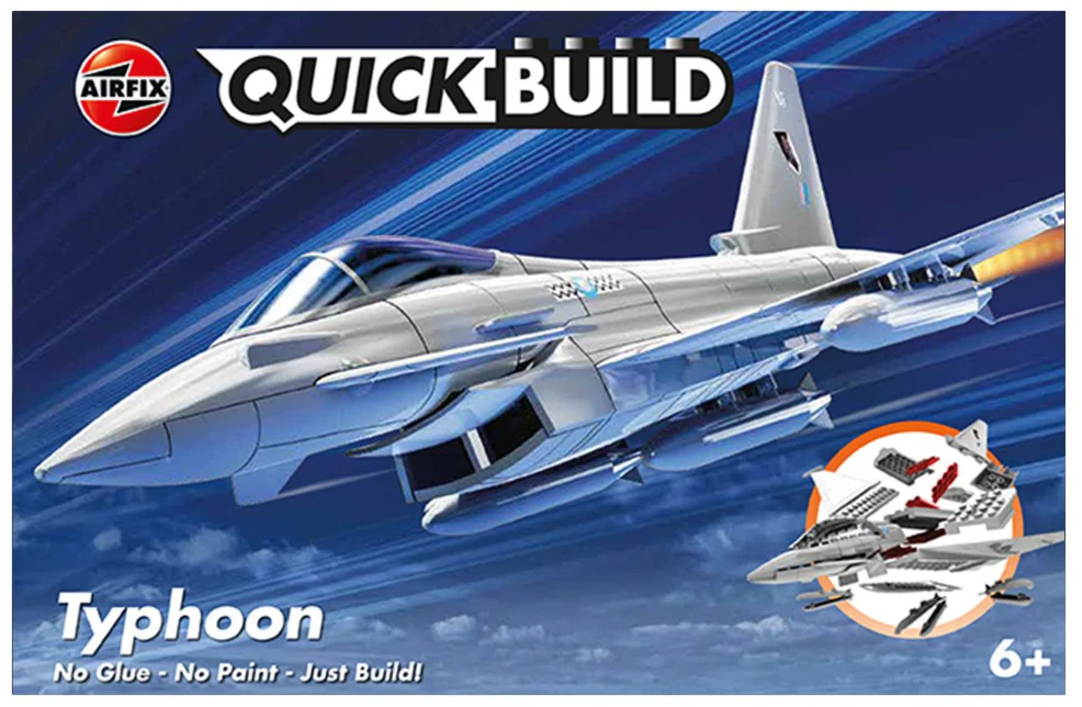J6002 QUICKBUILD Eurofighter Typhoon Model Kit