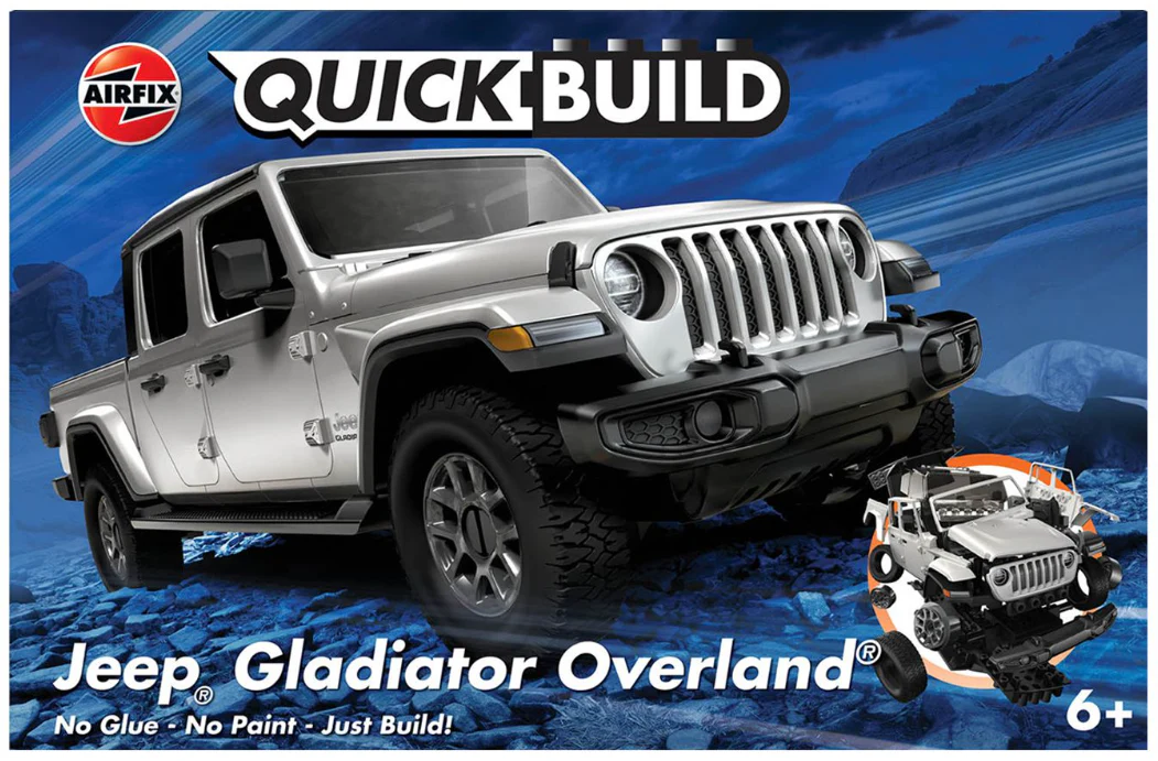 J6039 QUICKBUILD Jeep Gladiator (JT) Overland Model Kit