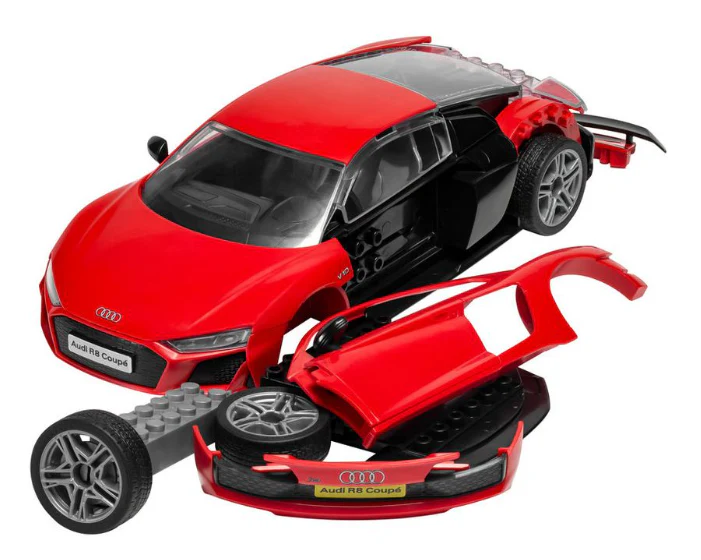 J6049 QUICKBUILD Audi R8 Coupe Model Kit - Image 3