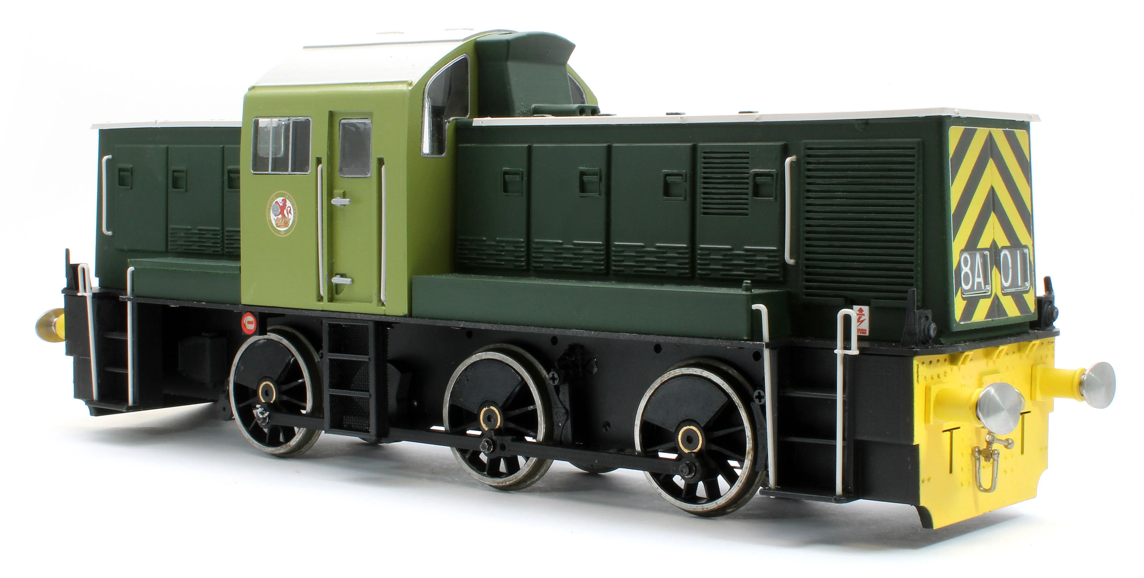 G1-Class14 Class 14 BR Green (Unnumbered) Diesel Locomotive - Image 3