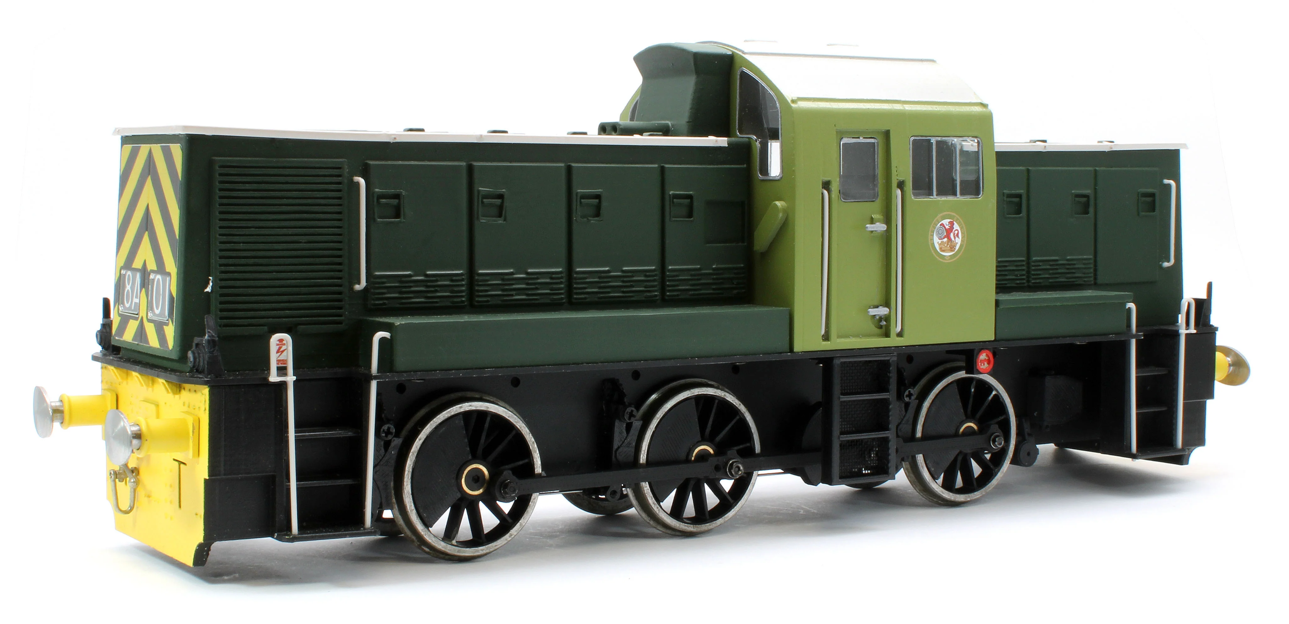 G1-Class14 Class 14 BR Green (Unnumbered) Diesel Locomotive - Image 4