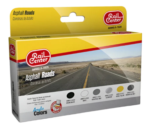 MIGR1025 Rail Center - Asphalt Roads