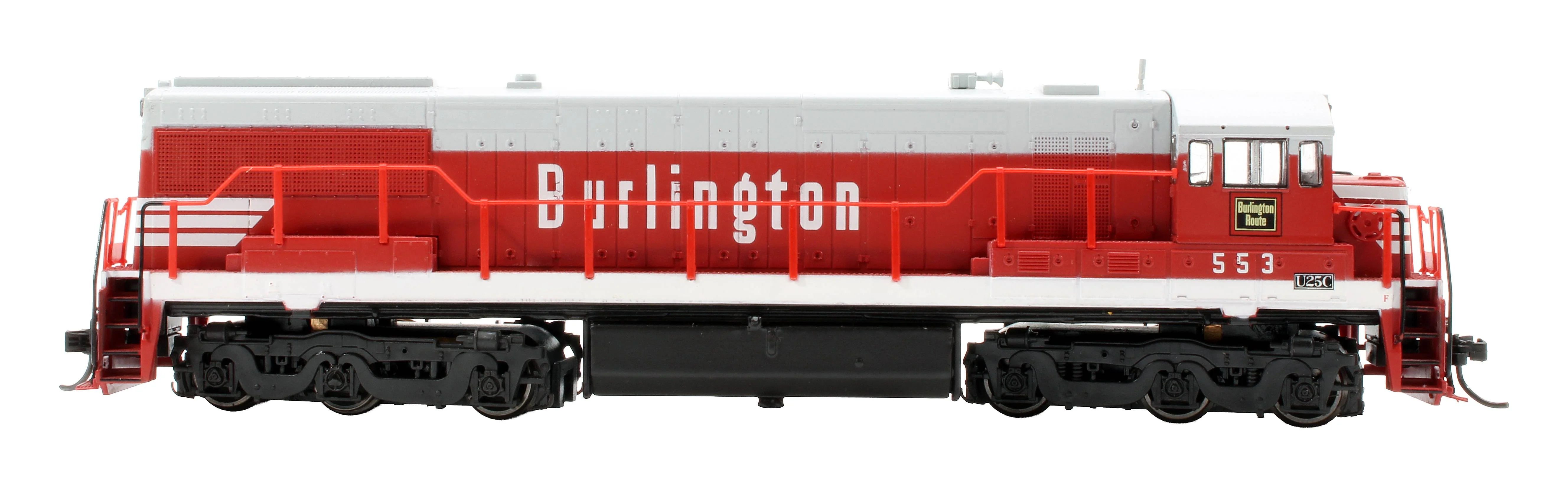 Pre-Owned HN2215 Chicago, Burlington & Quincy G.E U25C '553' Diesel Locomotive - Image 3