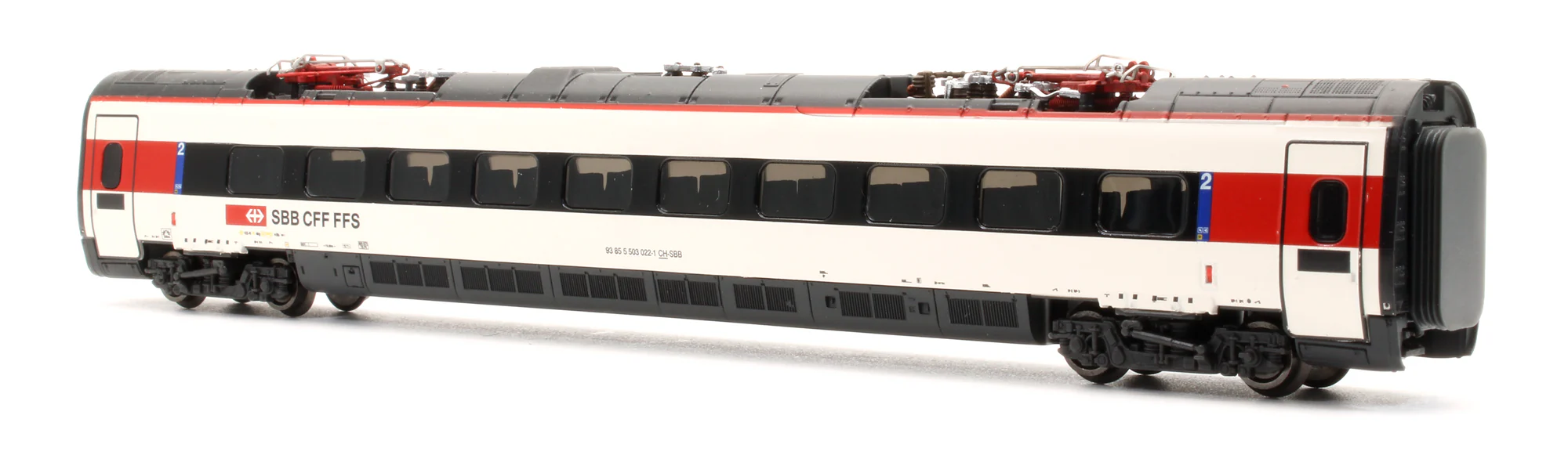 HN2472S-3505 Pre-Owned SBB RABe 503 022-0 7 Car Electric Unit - DCC Sound - Image 10